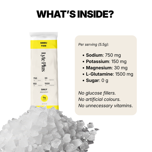 30 Sachets x Daily Hydration Mix - Nimbu Pani (Lemon)